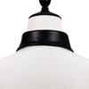 Detachable Black Leather Fake Collar Pu Punk Style Collar Cool Rivet Collar  Photo Props