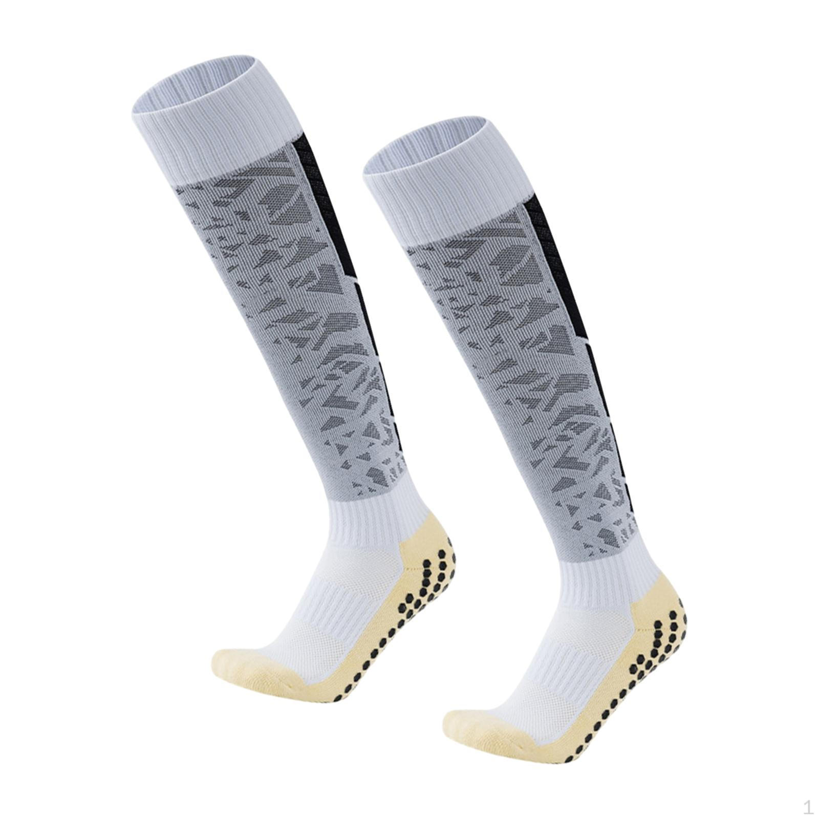 

Футбольные носки премиум-класса для мужчин и женщин White and Black