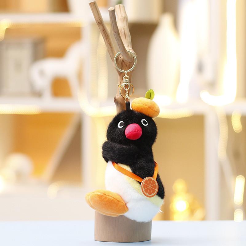 Adorable Penguin Cartoon Plush Doll With Pp Cotton Filling For Backpack And Car Accessories