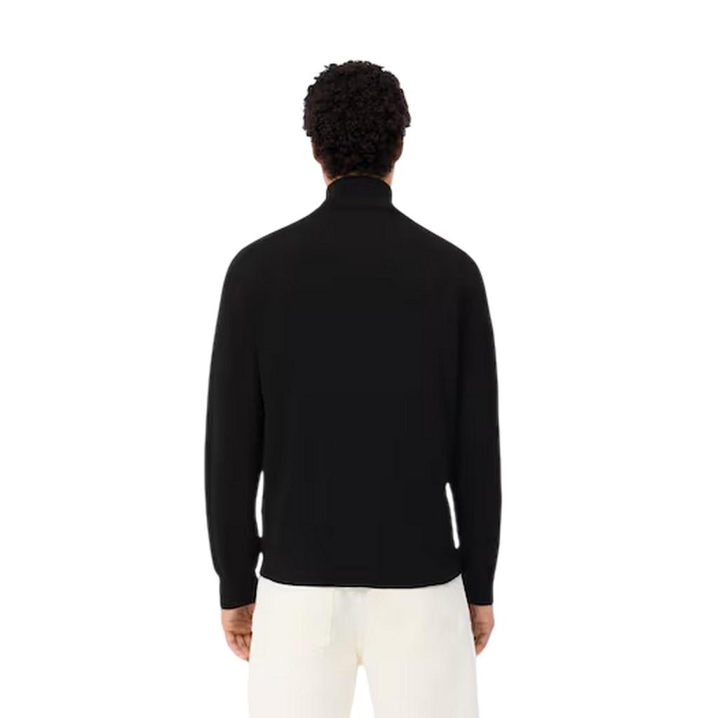Lacoste Mens Quarter Zip Casual Jumper