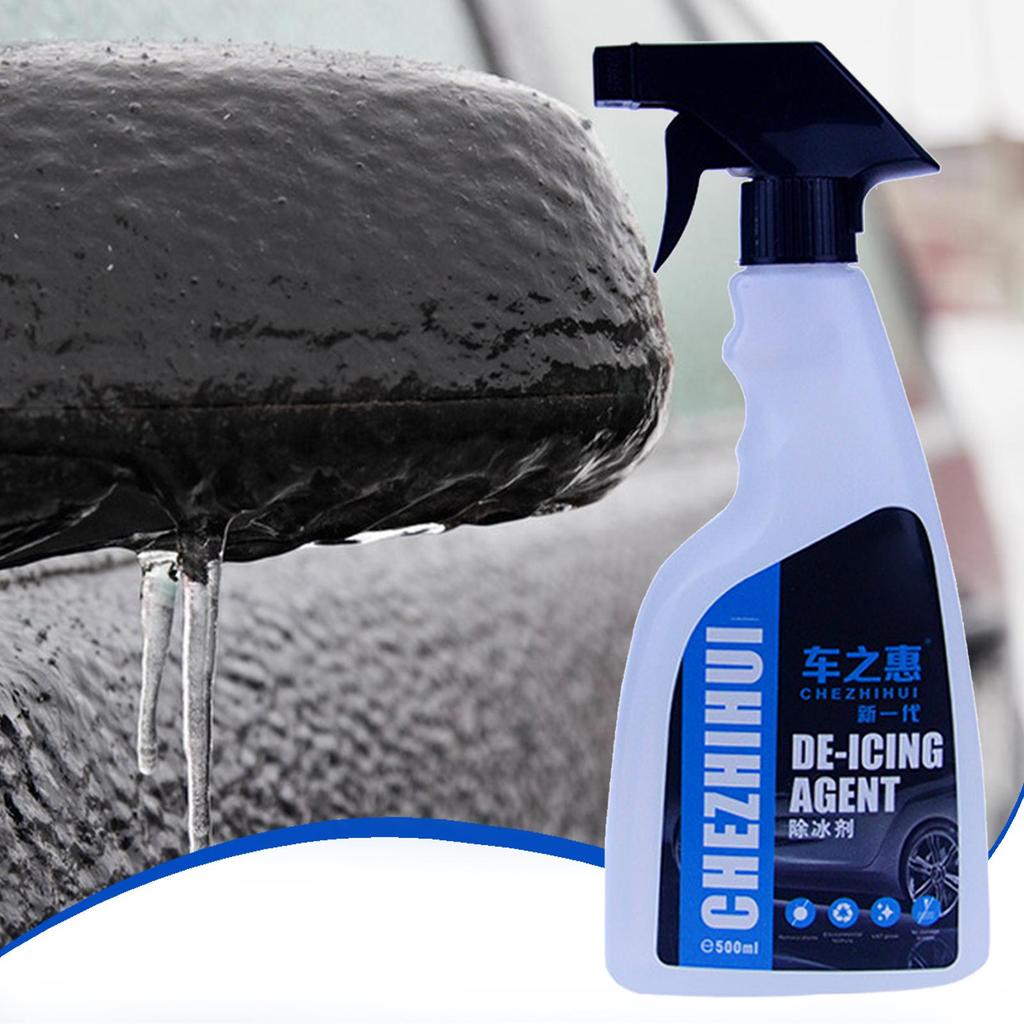 Deicer Spray For Car 500ml Fast-Acting Rapid Thawing Snow Remover Agent Snow Melting And Deicing Agent For SUV Sedan Truck