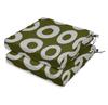 Vargottam Perfect Outdoor Indoor Square Corner Seat Cushions Water-Resistant Lounge Chair 18.5" X 16" Home Office Patio Furniture
