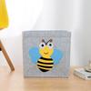 Toy storage basket cartoon felt storage basket new Instagram fashion home storage basket portable dirty clothes storage basket
