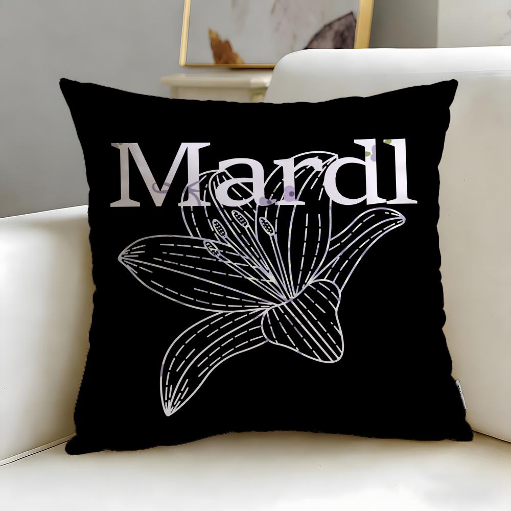 popular fashion brand Mardi Mercredi Cushion Cover Soft  EasyWash Pillow Case  Versatile for Couch Bed Travel and Office