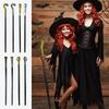 Royal King Halloween Wand Round Handle Halloween Walking Stick  Halloween Party