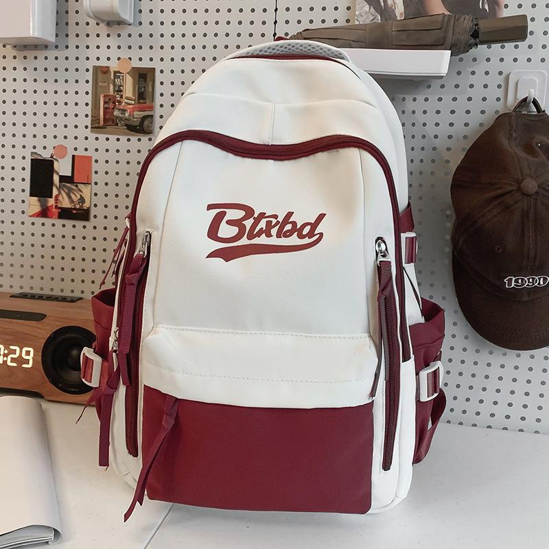 

School Bag Children Elementary School Girls College Students High School Students Boys Backpack Junior High School Backpack Single pack