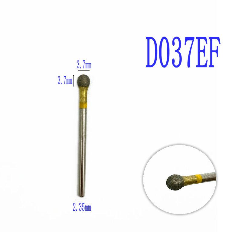 High Quality Fuly- Sintered Diamond HP Polisher Grinder for Polishing Trimming Drill 2.35mm Shank Dental HP Polishing Burs