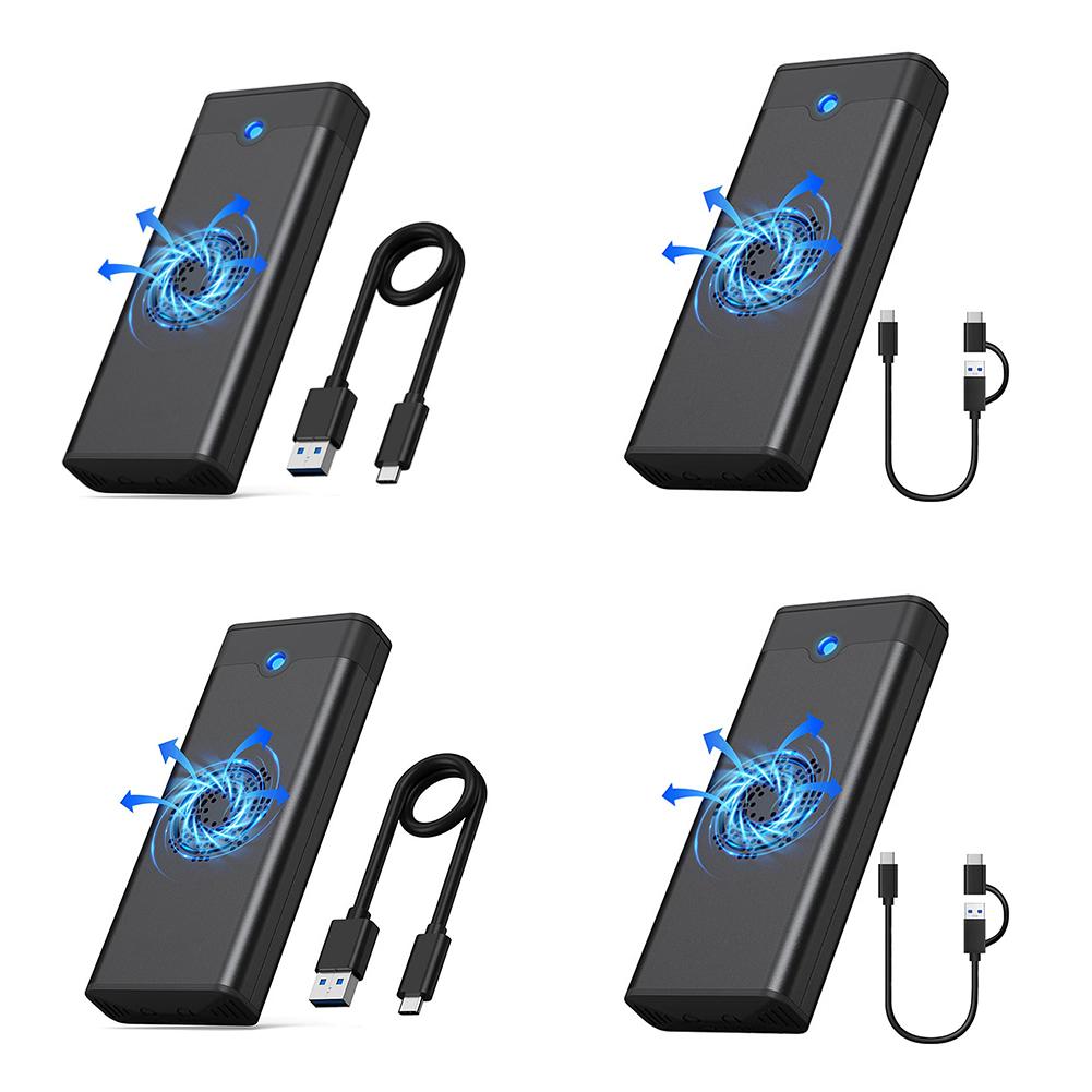 M.2 NVME NGFF Hard Drive Case M/B/(B+M) Key SSD Case Support for Windows/macOS/Android/HaemonyOS System for 2242/2260/2280 SSD