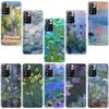 Claude Monet Garden Lotus Bridge Phone Case For Xiaomi Poco F7 Pro Mi 14 Ultra 9T 12T 11T 13 15 Pro 12 11i Clear 12X 10T 11 10 L
