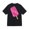 Grenzüberschreitende europäische und amerikanische Trendmarken, eine Vielzahl bedruckter Herren- und Damen-Kurzarm-T-Shirts, 220 Gramm lockere Streetwear-T-Shirts