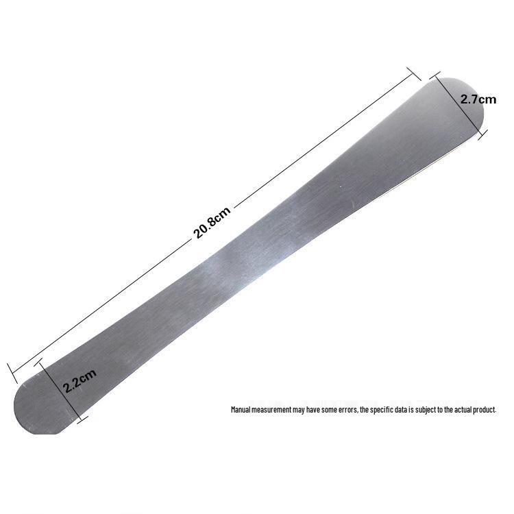 Kakekremnivelleringsverktøy med rundt hode i rustfritt stål