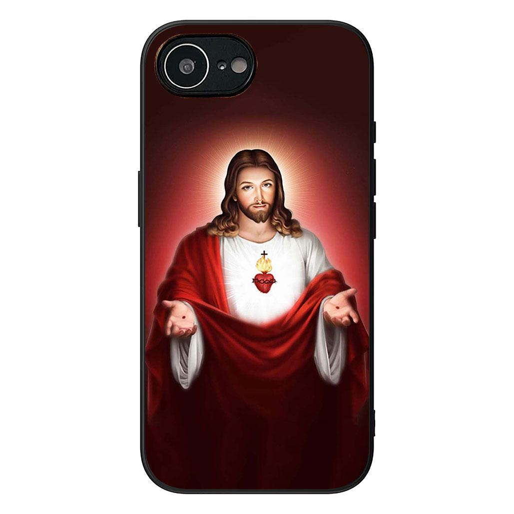 

God Jesus Christian Jehovah Cross Christ Phone Case for OPPO A40 A60 A80 A38 A18 A17 A16 A78 A79 A54 A25 A57 4G 5G Soft Cover OPPO A18