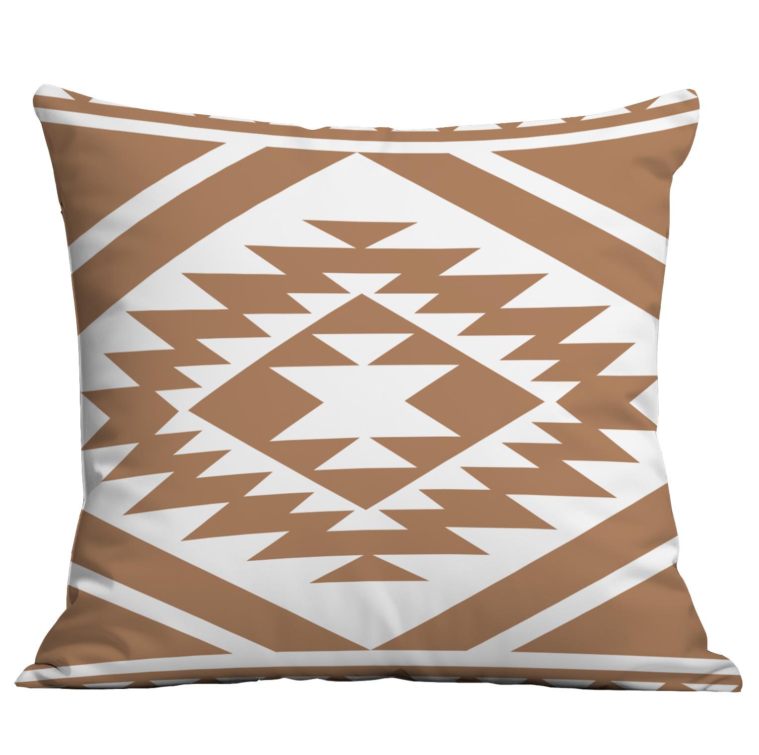 

Этнический Богемный Клетчатый Геометрический Узор Наволочка на Подушку Диванная Подушка Чехол 45 * 45Cm