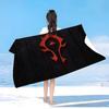 Game World of Warcraft Printed Beach Towels Shower Towel Sauna Travel Spa Microfiber Quick Dry Gym Accessories Cute Room Decor