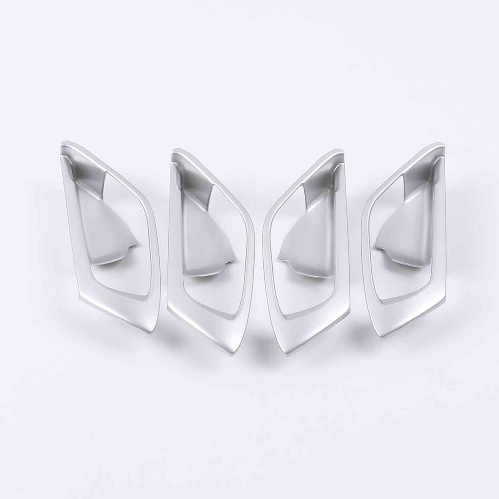 For Mazda CX-5 CX5 2017-  CX-8 CX8 2018 - Inner Door Handle Bowl Frame Cover Trim ABS Chrome Car Styling Accessories