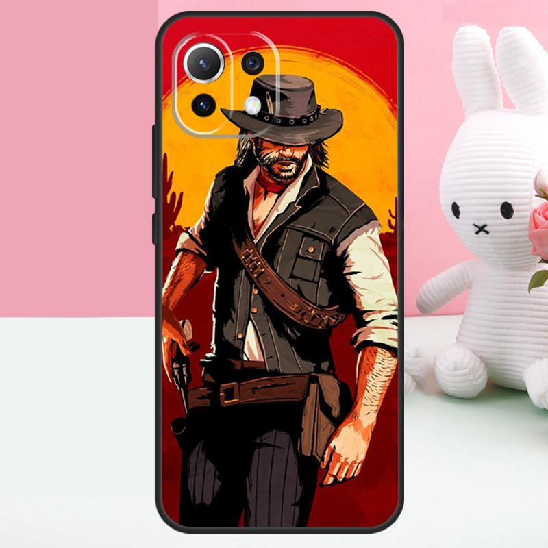Red Dead Redemption 2 Funda For POCO F5 X3 X4 X5 Pro M4 F4 GT C40 F3 Case For Xiaomi 13 Lite 12 11T 12T Pro 12X