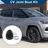 Hihaha Jeep Compatible Compass 2008-2014 2016-2017AA CV Joint Boot Kit (with Clamp) Inner Constant