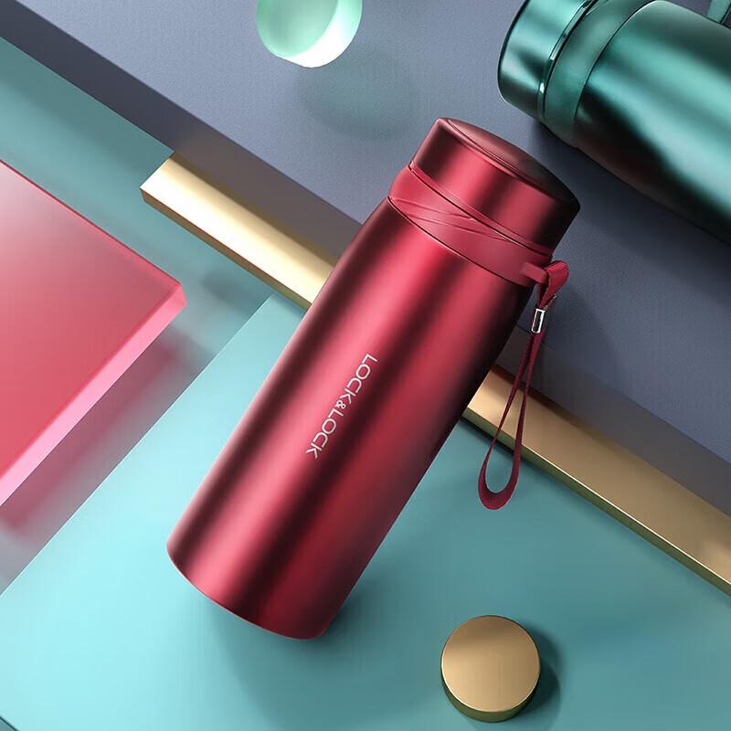 LocknLock Stainless Steel Insulated Tea Mug with Infuser