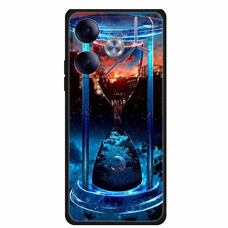 Phone Case For Tecno Pova 6 Back Cover Case Shockproof Black Silicone Soft Funda For Tecno Pova 6 Case Pova6 6.78" Capas Coque