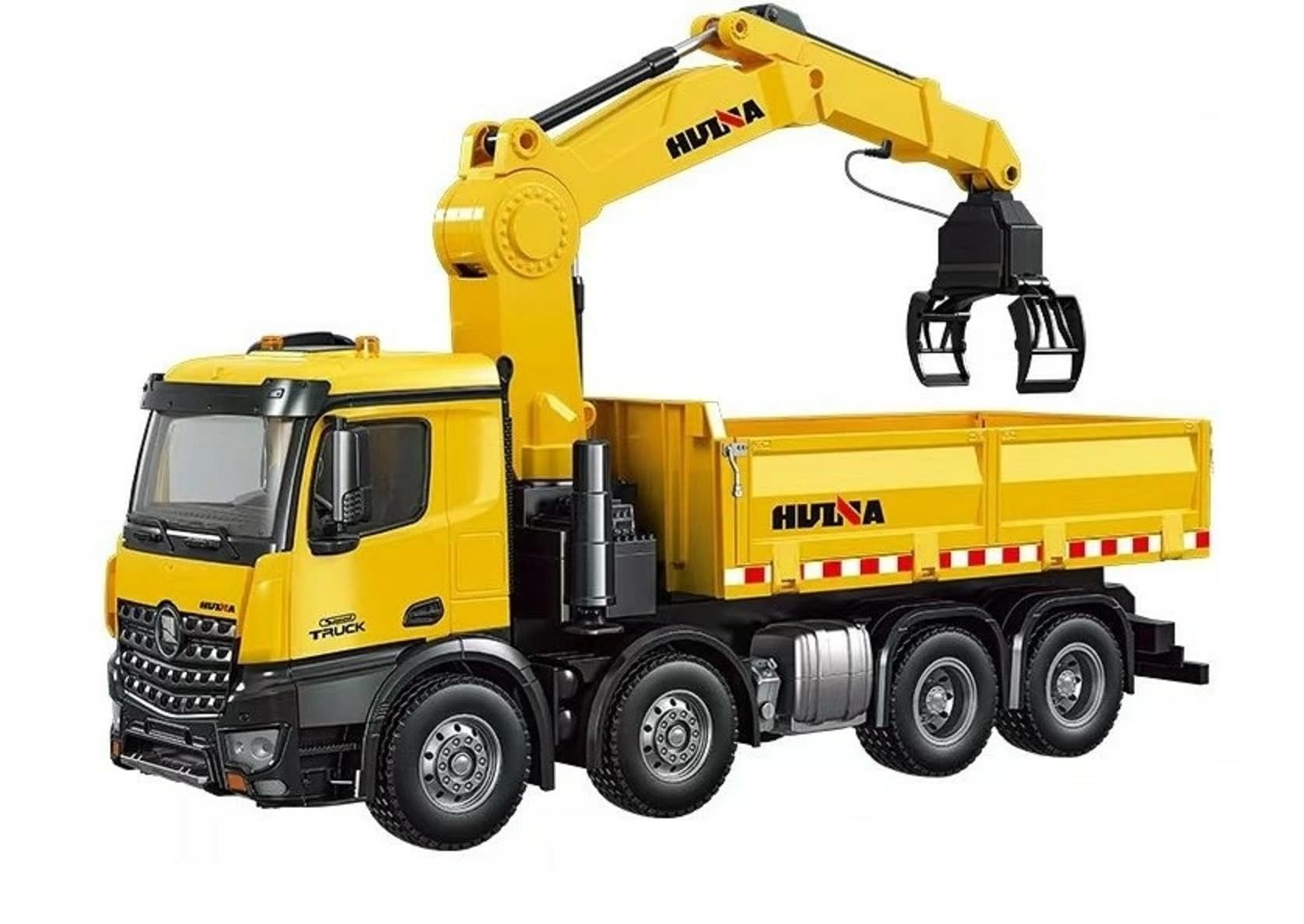 

114 Масштаб 2,4 ГГц 26-канальный 4-осный 8-колесный складной кран-манипулятор Радиоуправление Реалистичная полнофункциональная спецификация RTR