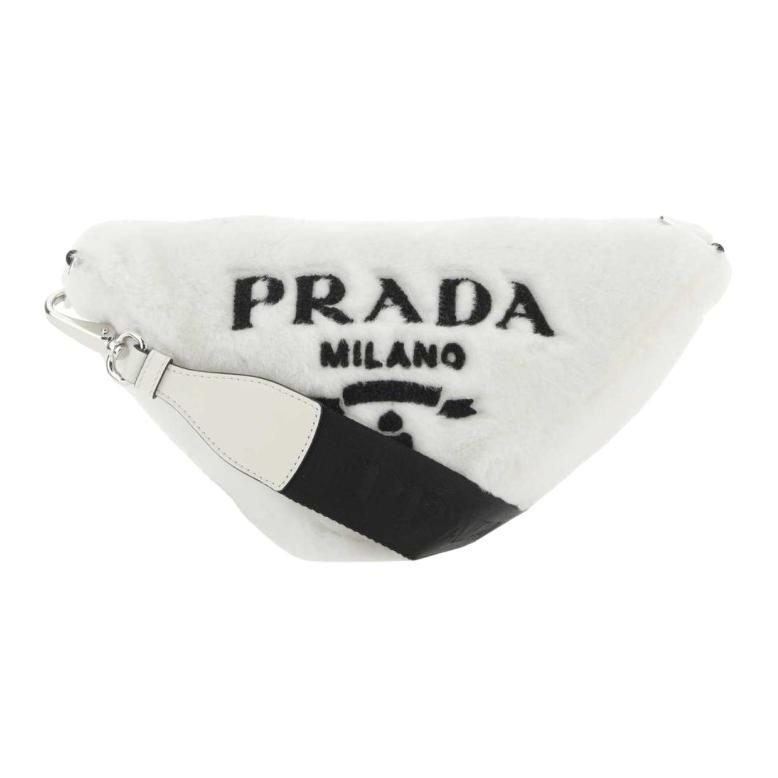 

Prada Contrast Color Terry Logo Adjustable Detachable Shoulder Strap Wool Leather Crossbody Bag Women Crossbody Bag White 1BH190_VDI9_2EC9F_0_964 Basic Set (Bag+Dust Bag)