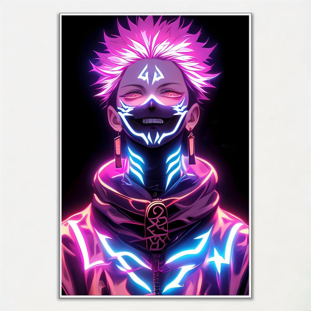 

1 шт. Красивый мальчик из аниме Рёмен Сукуна Дзюдзюцу Кайсен Плакат HD Плакаты для дома, комнаты, бара, кафе Декор Искусство Настенная живопись Картина 21cm×30cm NoFrame