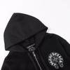 832 CHROME HEARTS 2025 Autumn and Winter New Plus Size Classic Style Logo Zipper Hooded Sweatshirt, Suitable for Couples To Wear