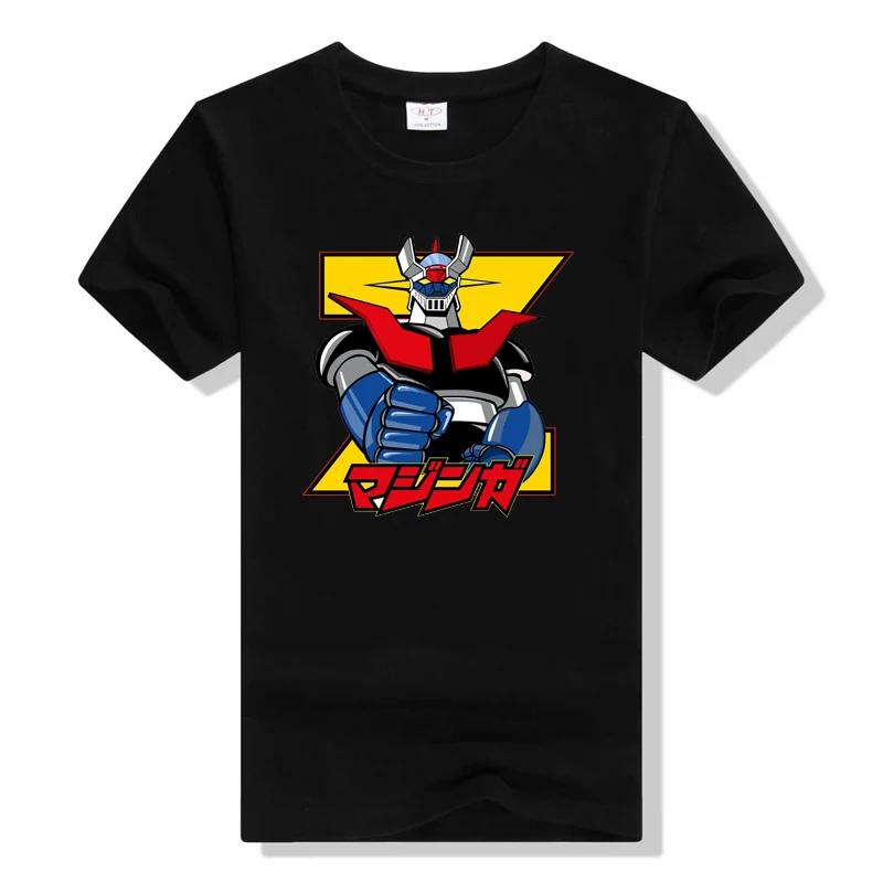 Mazinger Z Goldorak Actarus Men T Shirt UFO Robot Grendizer Fashion Tee T-Shirt Cotton casual tee tshirt XL