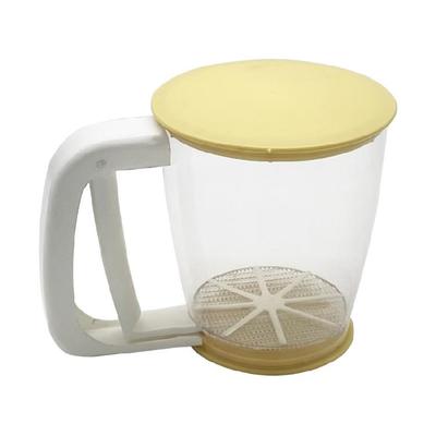 Capacity Flour Sifter Washable Easy To Clean Flour Strainer Hand Cup Flour Sieve