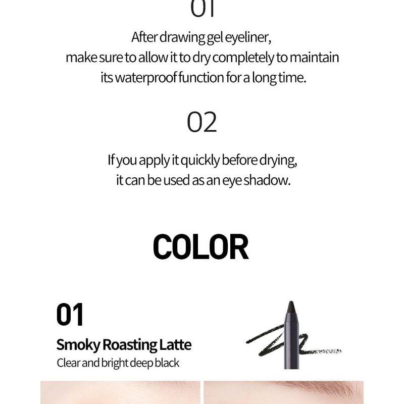 MACQUEEN - Der Große Wasserdichte Gel-Eyeliner-Stift - 10 Farben