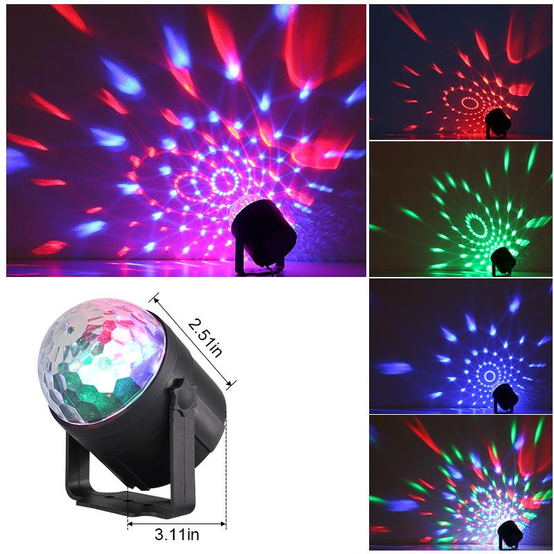 Проектор Магический шар Аврора Звездное небо: Диско-свет «Галактическая атмосфера» USB Plug