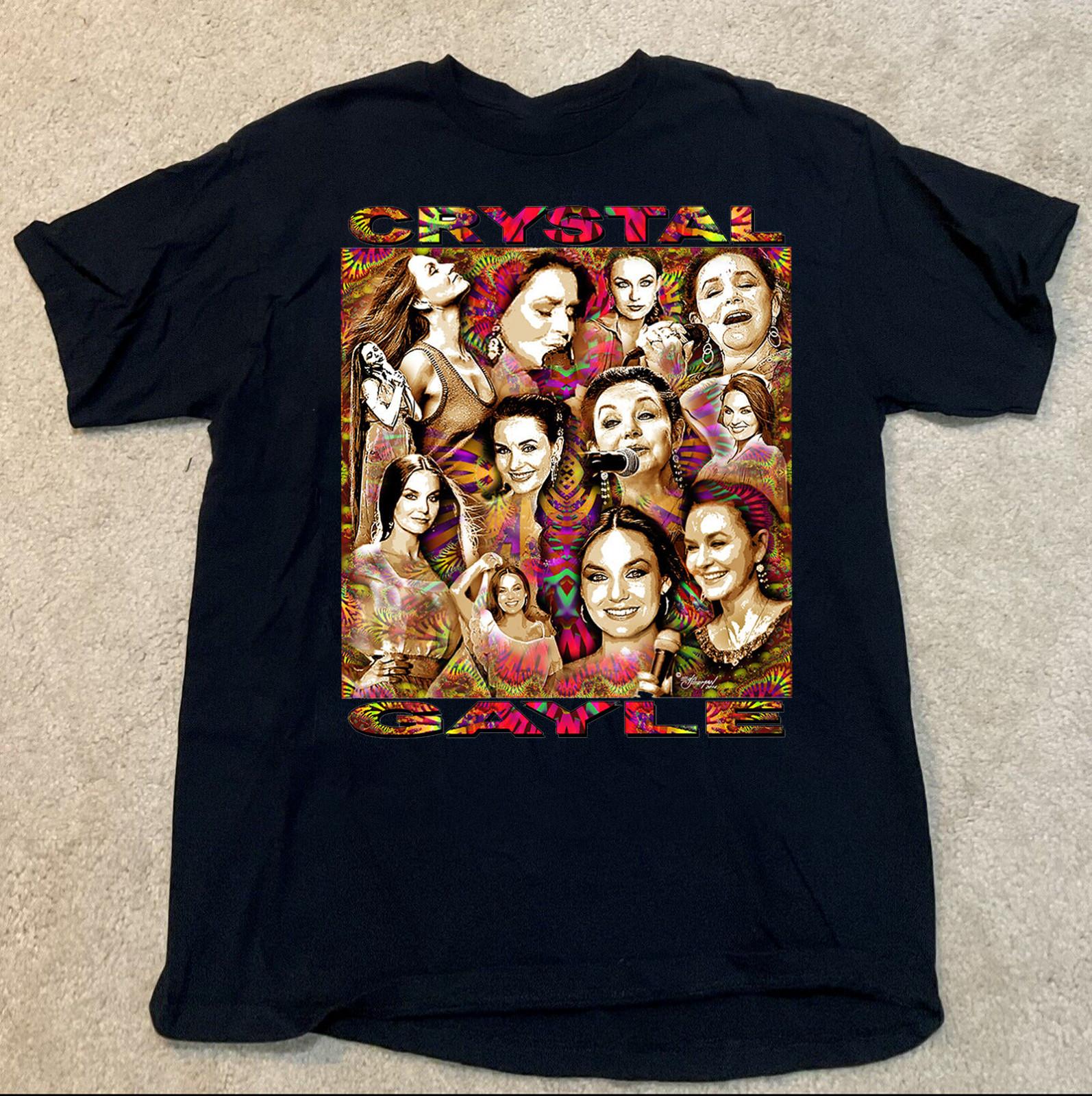 Crystal Gayle tour Concert Unisex T-Shirt All Size EG364 XXXXL