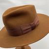 Used STETSON Brown HAT Centerfold Stetson