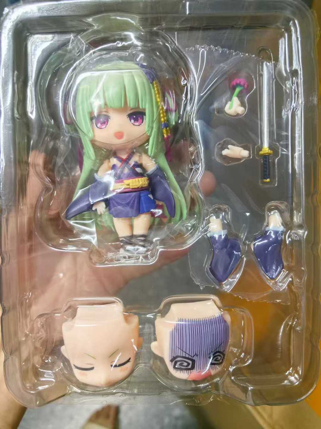 

Senren Banka Murasame Pvc Action Figure With Movable Face For Collectors Display