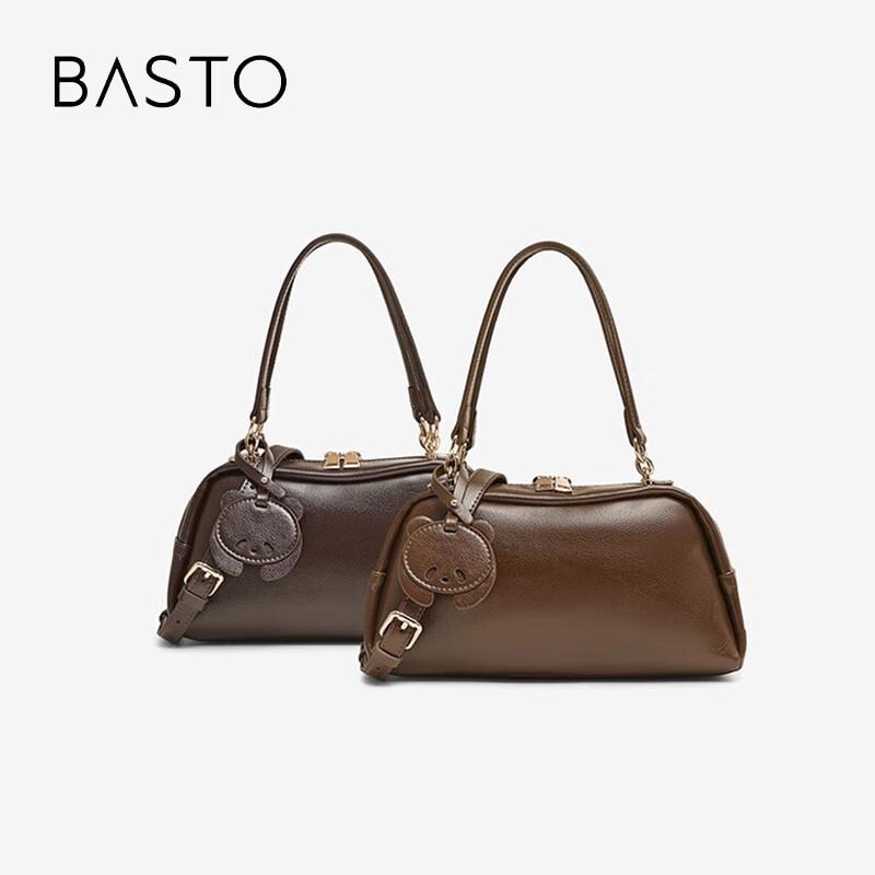 Baistun Women s Retro Boston Shoulder Bag One Size