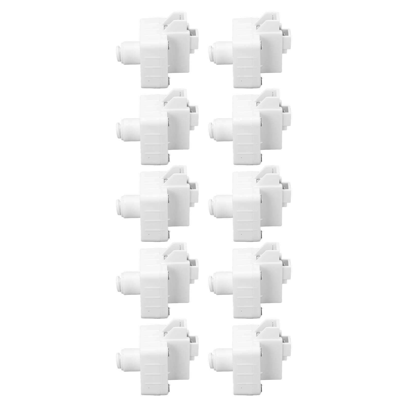 

10 шт. 14-дюймовий трубний швидкий фітинг, з єднувач, редукційний клапан, регулятор тиску для очищувача води