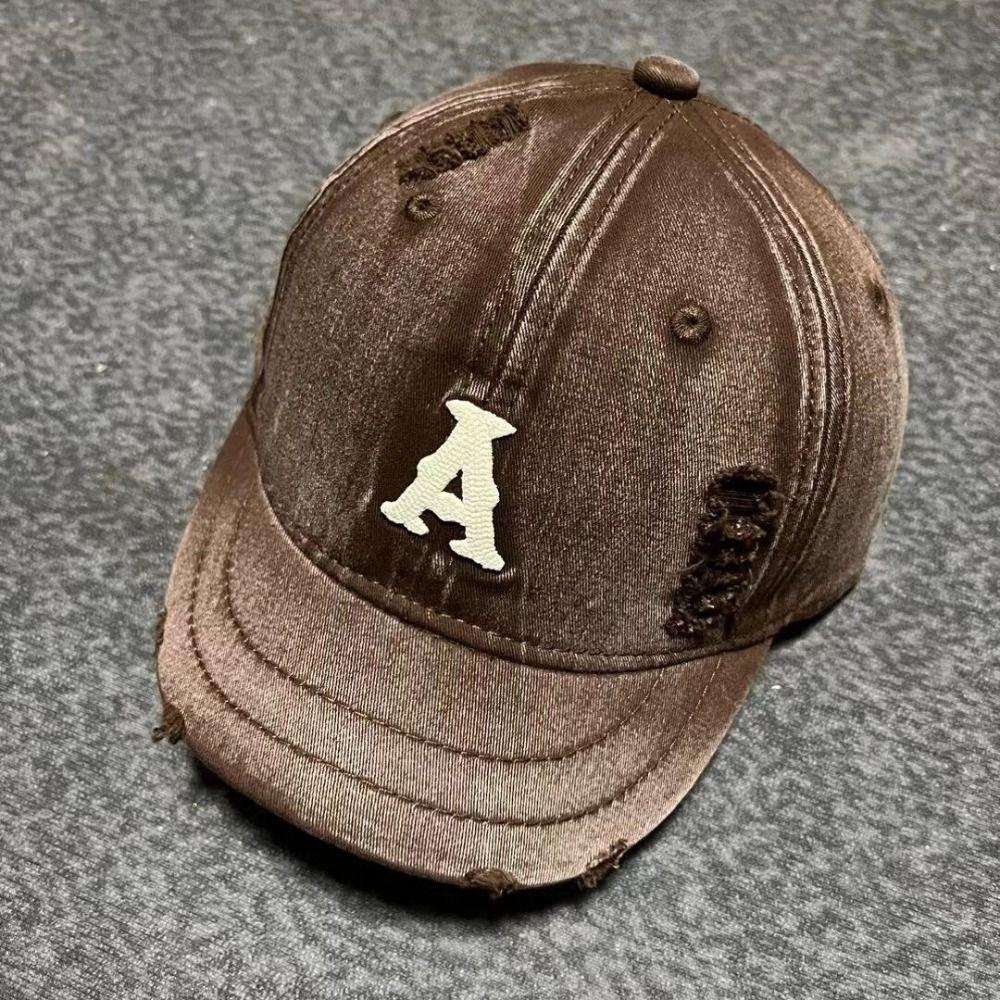 Short Brimmed Embroidery Letter Baseball Hat Embroidered Sun Hat Men Baseball Cap  Outdoor