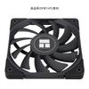 Thermalright 120mm Case Cooling PWM 1800 High Easy PC Case Fan TL-C12015B Fan, 4-PIN Control, RPM, Airflow, S-FDB Bearing, Black, Installation,