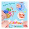 Squishy Animal Stress Relief Goods 48 Pieces Squishy Set Party Bag Filler Soothing Goods Children's Prizes Squeezable Toy Squishy Animals Cute Time