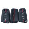 For Toyota Corolla Auris Reiz Avensis Verso Yaris Aygo Rav4 Scion TC IM Silicone Car Key Case Set Rubber Remote Cover Protector