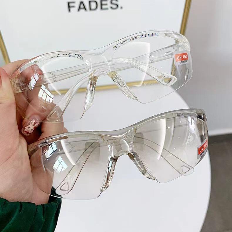 Protective Glasses, Labor Insurance Glasses, Impact-Proof Windproof Sand-Proof Windproof Dust-Proof Goggles, Sunshade, Cycling Sunglasses, Sunglasses.