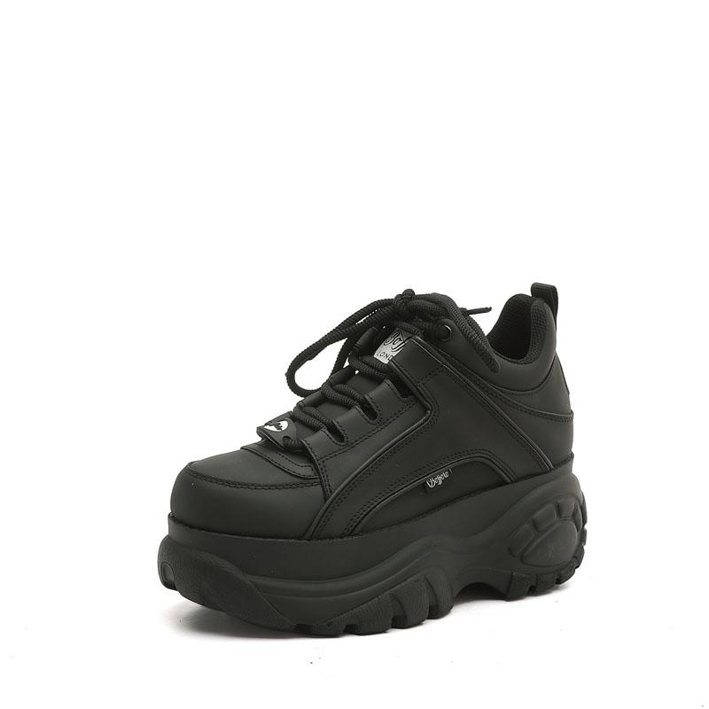 

Високоякісні жіночі кеди на платформі з натуральної шкіри, повсякденні кросівки з круглим носком, брендове розкішне взуття тата ST487 ST488 36