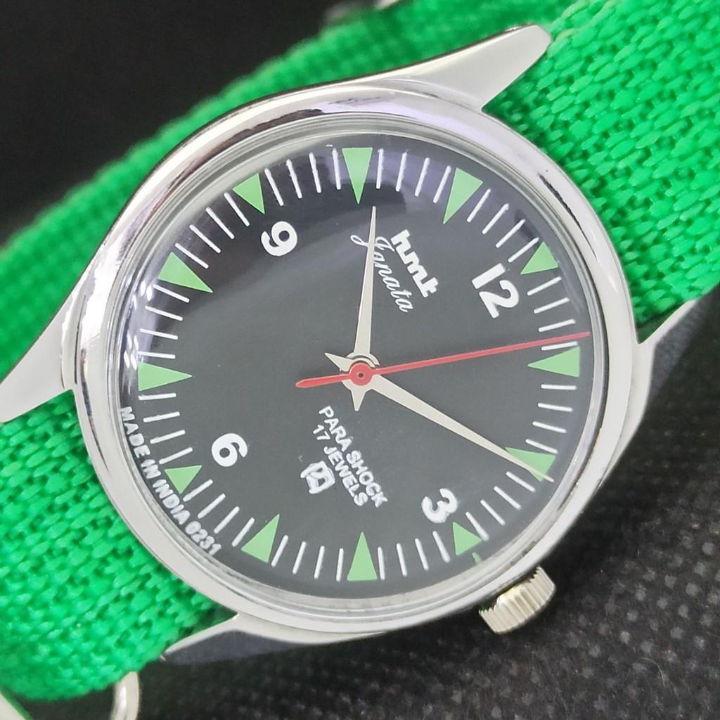 

USED HMT JANATA INDIAN MENS MECHANICAL WATCH a292677-1 Sku551d-a292677