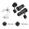 M28 Docking/Panel Type Industrial Grade Waterproof Aviation Plug 2/3/4/5/6pin Solderless/Welding Connectors M28 25A/35A/50A 300V