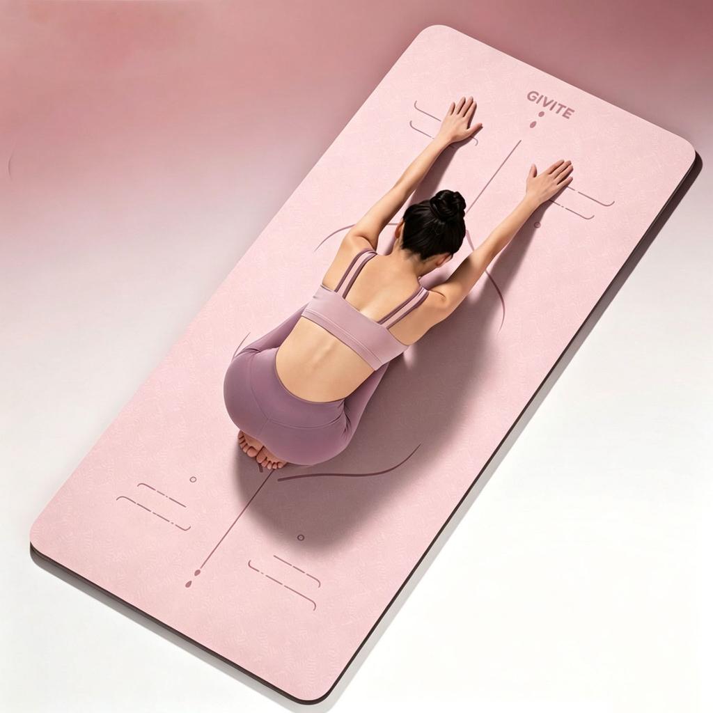 Yoga mat, women's fitness mat, home use, non-slip, soundproof, shock-absorbing, quiet, new style sports slimming mat