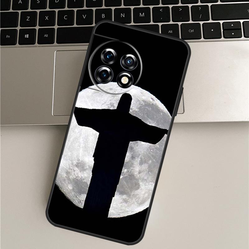 Jesus Christ God Bless You Case For OnePlus Nord 5 CE 3 4 Lite N20 N30 OnePlus 15 13 12 11 10 Pro 10T 13R 13T 15R Cover