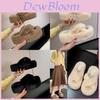 Stylish Thick Sole Plush Slippers For Women Summer Fashionable Casual Slide Sandals Comfortable And Non-slip Design