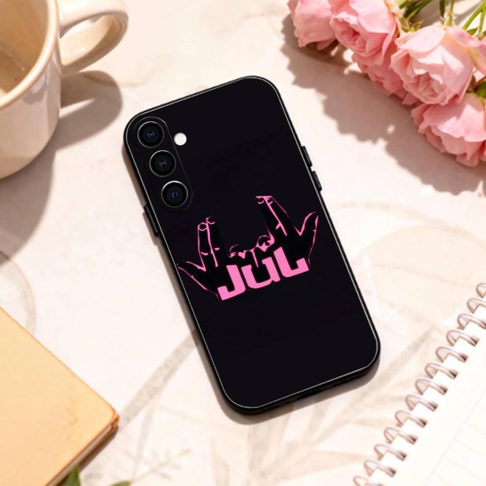 Urban France J-Jul Rapper  phone Case For Samsung Galaxy A73,A72,A71,A70,A53,A52,A51,Others Soft Black Shell