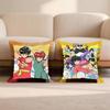 Cartoon R-Ranma1 2 Cushion Cover Comfortable Reversible Pillow Cover Ideal for Car Sofa Bedroom & Beyond