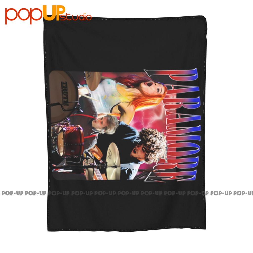 Paramore Rock Band 2023 Hayley Williams Homage Vintage Classic Ultra-Soft Blanket Quilt Winter Sofa Cover Bed Covers